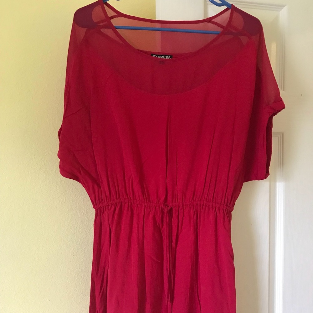Express Fuscia Summer Dress